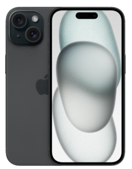 Apple iPhone 15 | 128GB | Zwart | A-grade